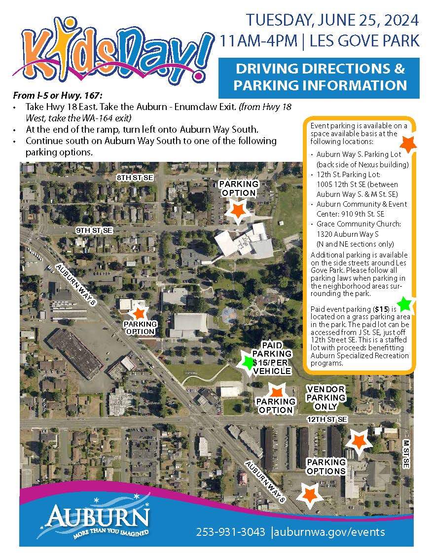 KidsDay parking details_2024
