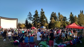 Lea Hill movie night