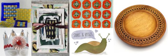 holiday art market items