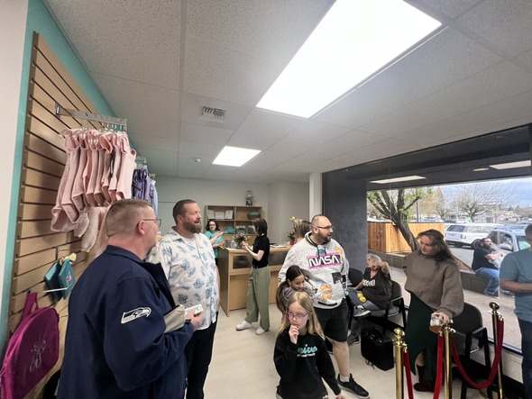 People standing in a room