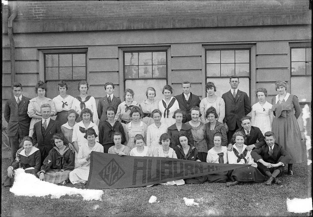 Auburn High School’s class of 1920. 