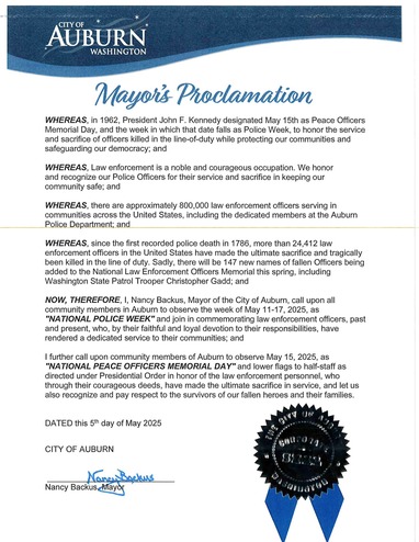 A scan of the proclamation, referenced in the text with this post.