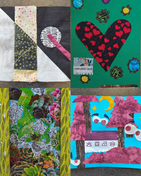 Fabric Collage examples