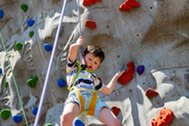 Kid on Rockwall