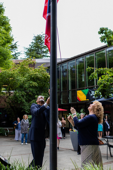 Juneteenth Flag Raising