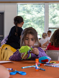 Young Child Crafting