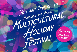 Auburn Multicultural Holiday Festival Graphic