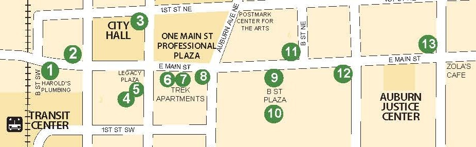 2025-2025 Sculpture Gallery Map