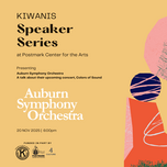 Nov. 20 Kiwanis Speaker | Auburn Symphony Orchestra