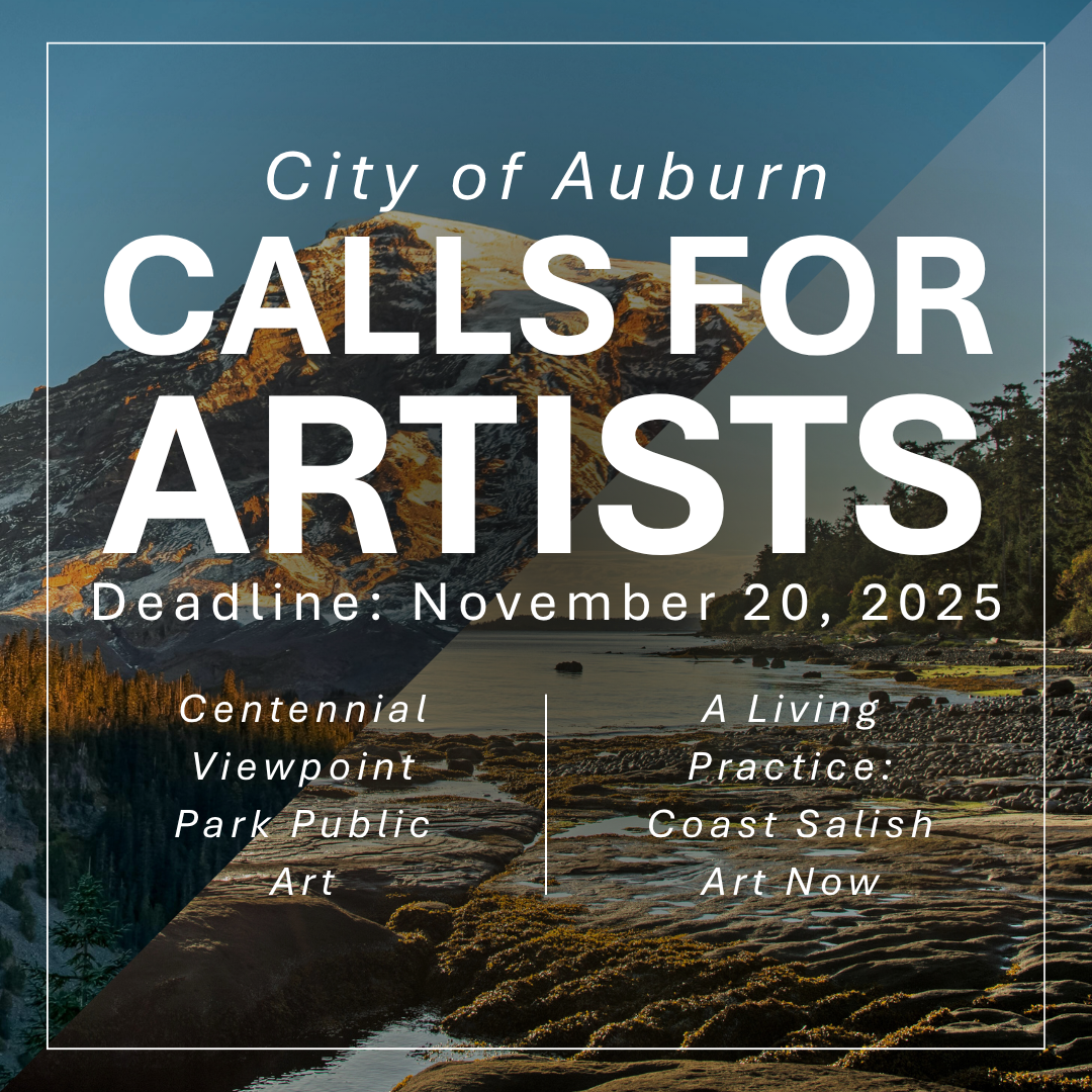 Centennial Viewpoint Park & Coast Salish Calls for Artists graphic