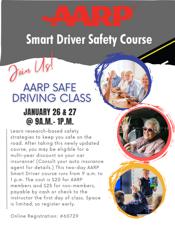 AARP Safe Driving Course Graphic