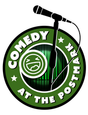 Comedy at the Postmark logo