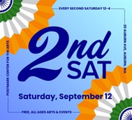 Second Saturday: Free, all-ages arts and events, noon–4 p.m. Saturday, Sept. 12, at Postmark Center for the Arts.