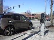 Vehicle charging from an electric vehicle charging station