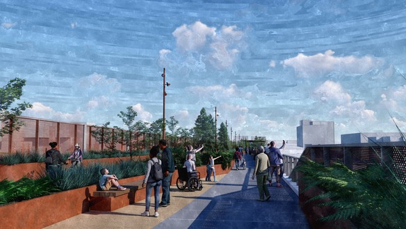 Rendering of the Grand Connection Crossing