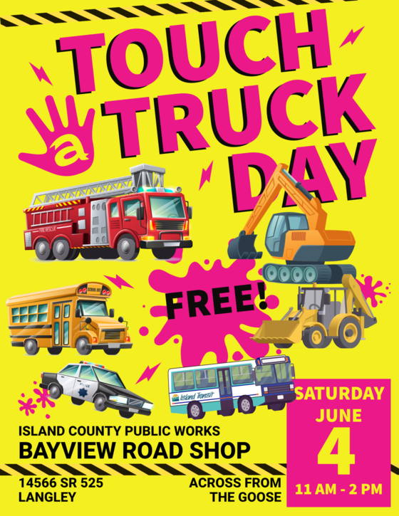 Public Works Event Invitation Touch A Truck Day