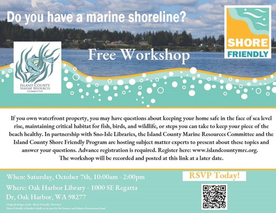 Shore Friendly Workshop Flyer