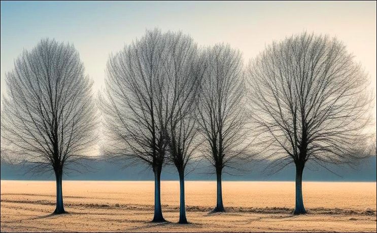 January Winter Trees