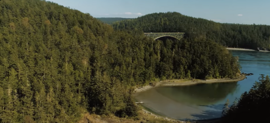Deception Pass Bridge Shot