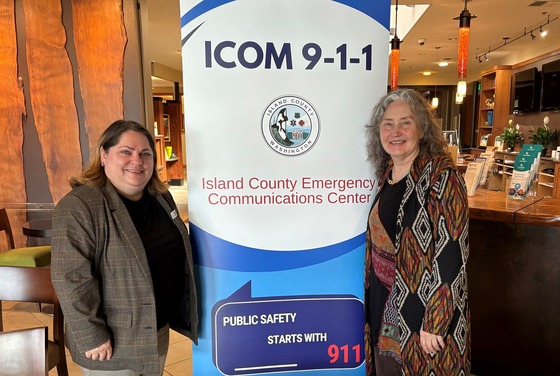 ICOM Photo with Commissioner Bacon