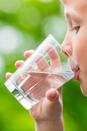 Child Drinking Water