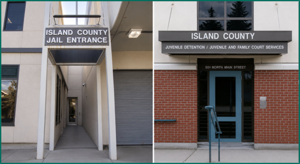 Island County Jail Entrance