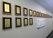 Wall of Awards