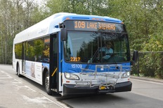 Route 109 Bus in Lake Stevens