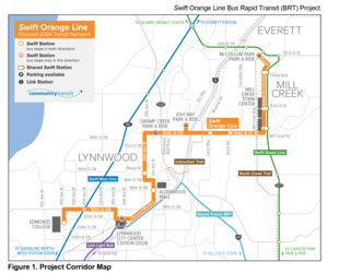 Swift Orange Line Project Map