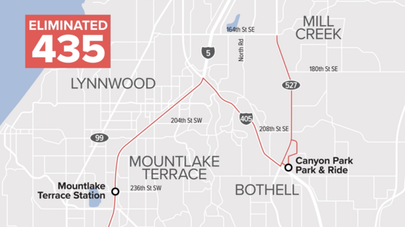 Route 435 is being eliminated starting Sept. 14, 2024