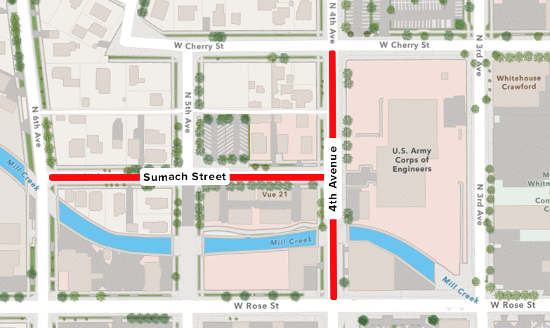 4th Avenue Closure