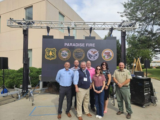 Walla Walla City and County Staff attending the Incident Command meeting on August 26