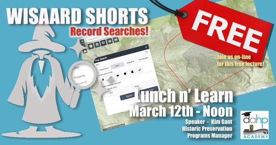 March 12th WISAARD Shorts Record Searches