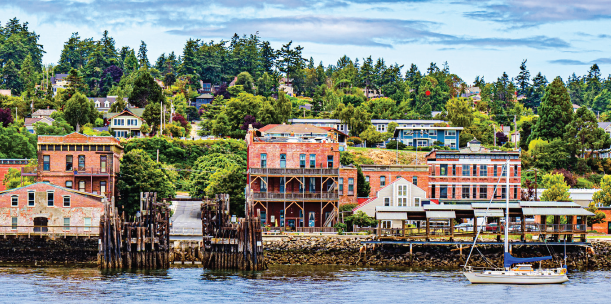 View of Port Townsend Waterfront