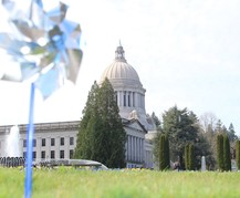 Pinwheels at the Capitol