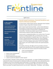 Frontline Supervisor April  2021 Newsletter