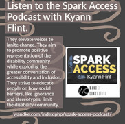Flyer for podcast: Spark Access with Kyann Flint