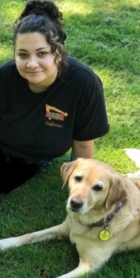 picture of Gwena, Echo Glen's therapy dog