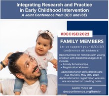 flyer for conference with father and daughter 