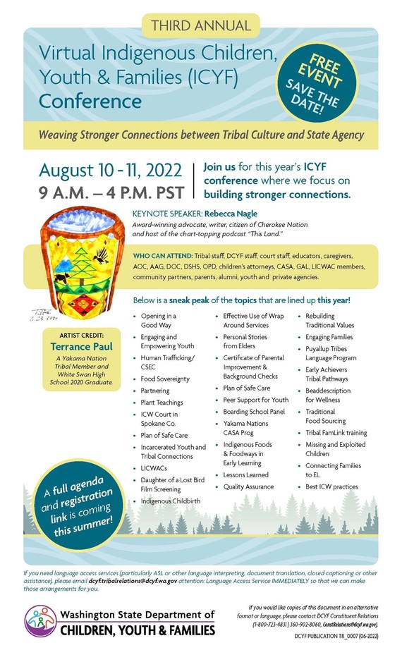 ICYF Conference Save the Date