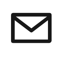Simple line illustration of of a mail envelope.