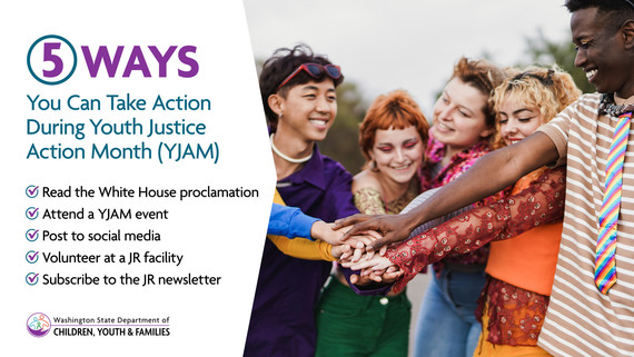 5 ways to take action during Youth Justice Action Month