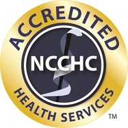 National Commission on Correction Health Care (NCCHC) accreditation Emblem