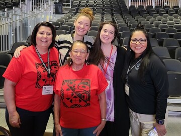 DCYF staff that attended the Washington State Indian Education Association conference