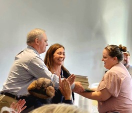 DCYF staff at ceremony 