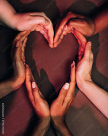 hands in heart