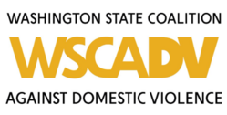 Logo for the Washington State Coalition Against Domestic Violence 