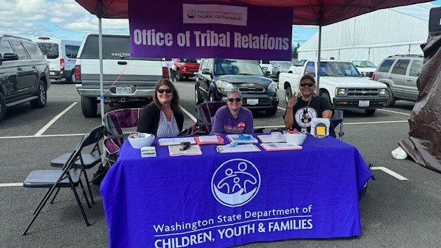 OTR staff at Canoe Journey
