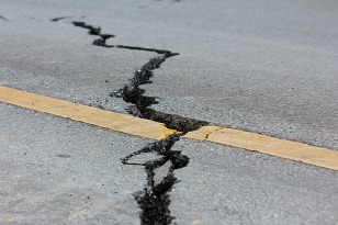 cracked road 