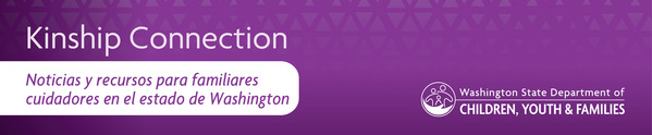 Kinship Connection Email header in spanish